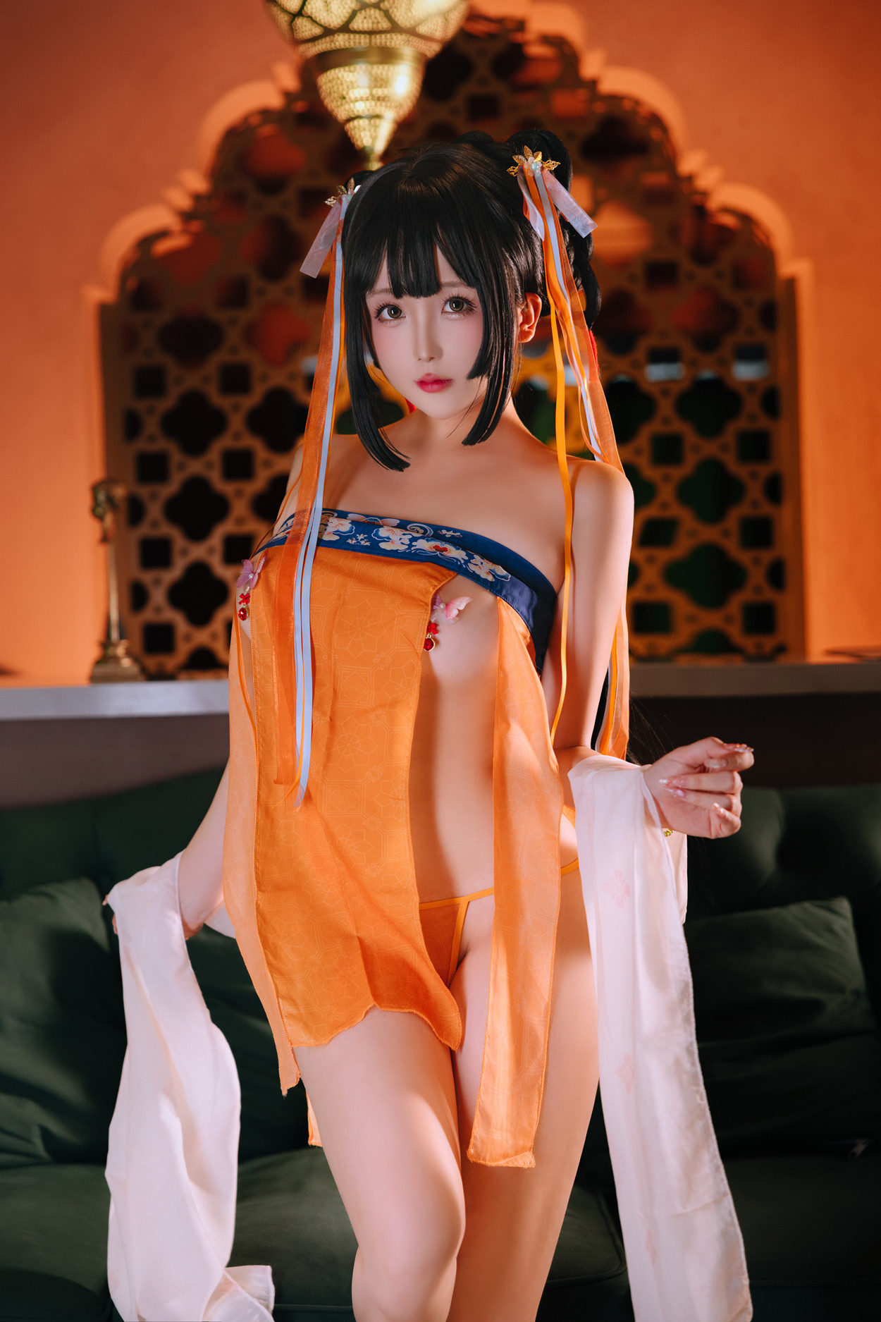 Cosplay Rinaijiao日奈娇 鸳鸯浴 Set.01