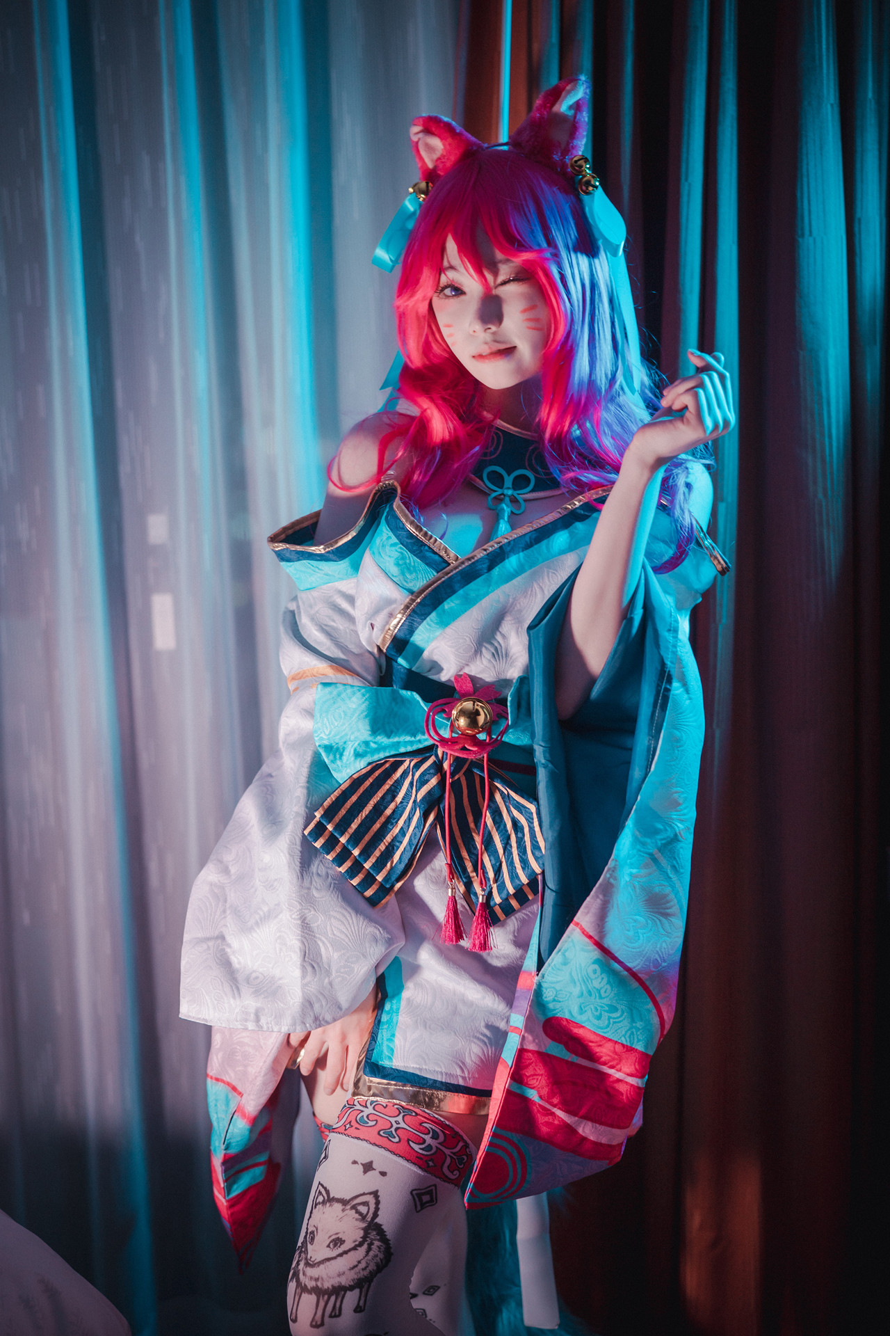 Bambi 밤비, DJAWA ‘Spirit Blossom Ahri’ Set.02