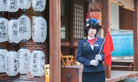 cosplay-半半子banbanko-ガイド春日ツバキ-set.01