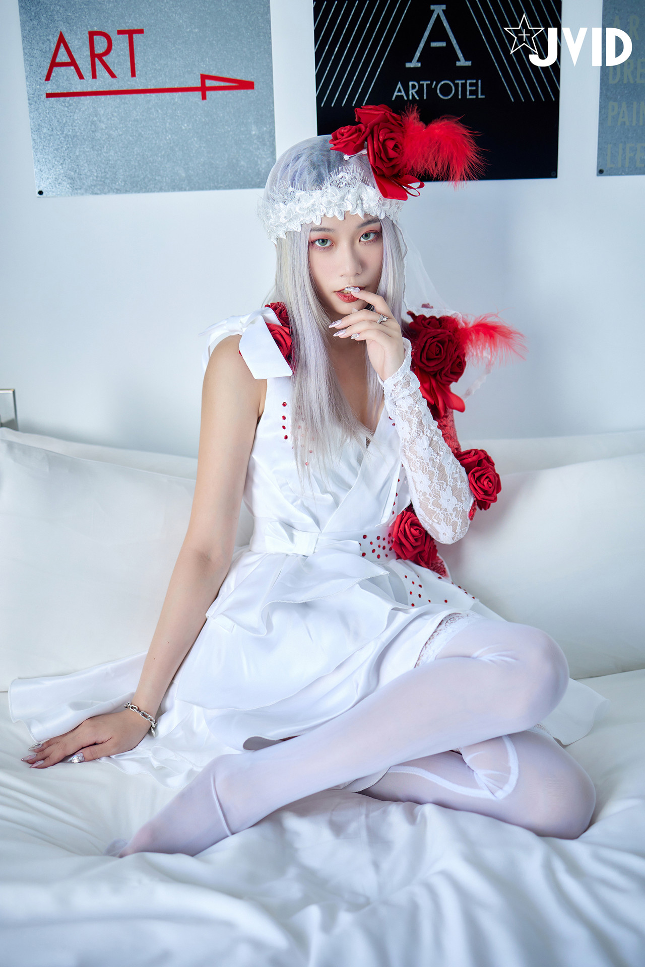 JVID Verna 「萬聖節鬼魅之月」 第五人格調香師Verna性感解密 隱藏版影片 Set.02