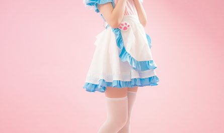 cosplay-nagisa魔物喵-–-メイド喫茶-set.01