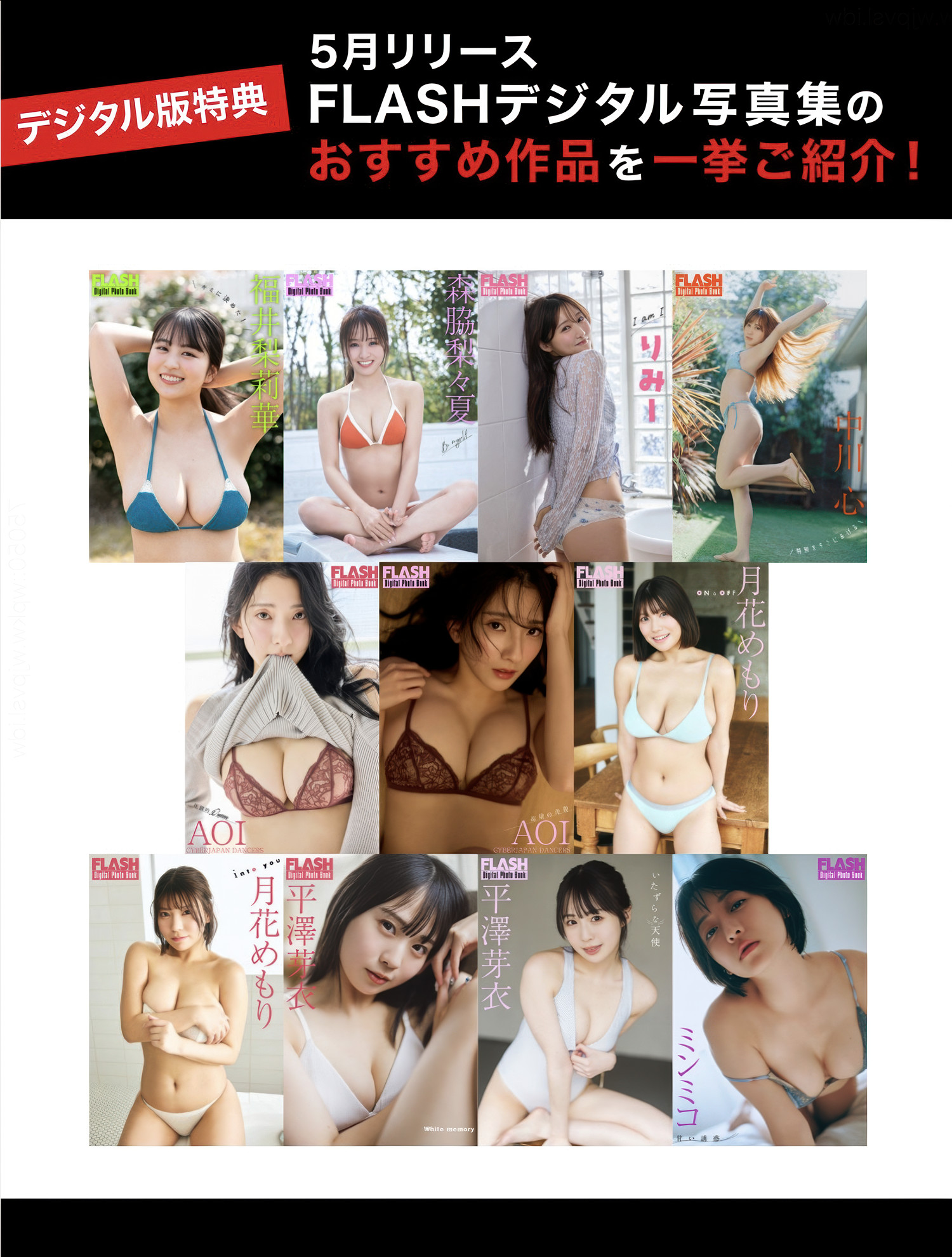 FLASHデジタル写真集の名作, FLASH 2025.06.17 (フラッシュ 2025年6月17日号)