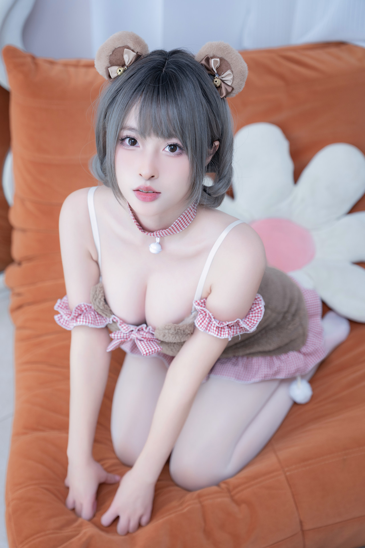 Cosplay 清水由乃 – 可爱熊