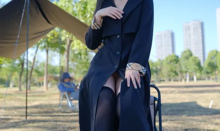 小泽-–-黑丝御姐-户外露出-set.02