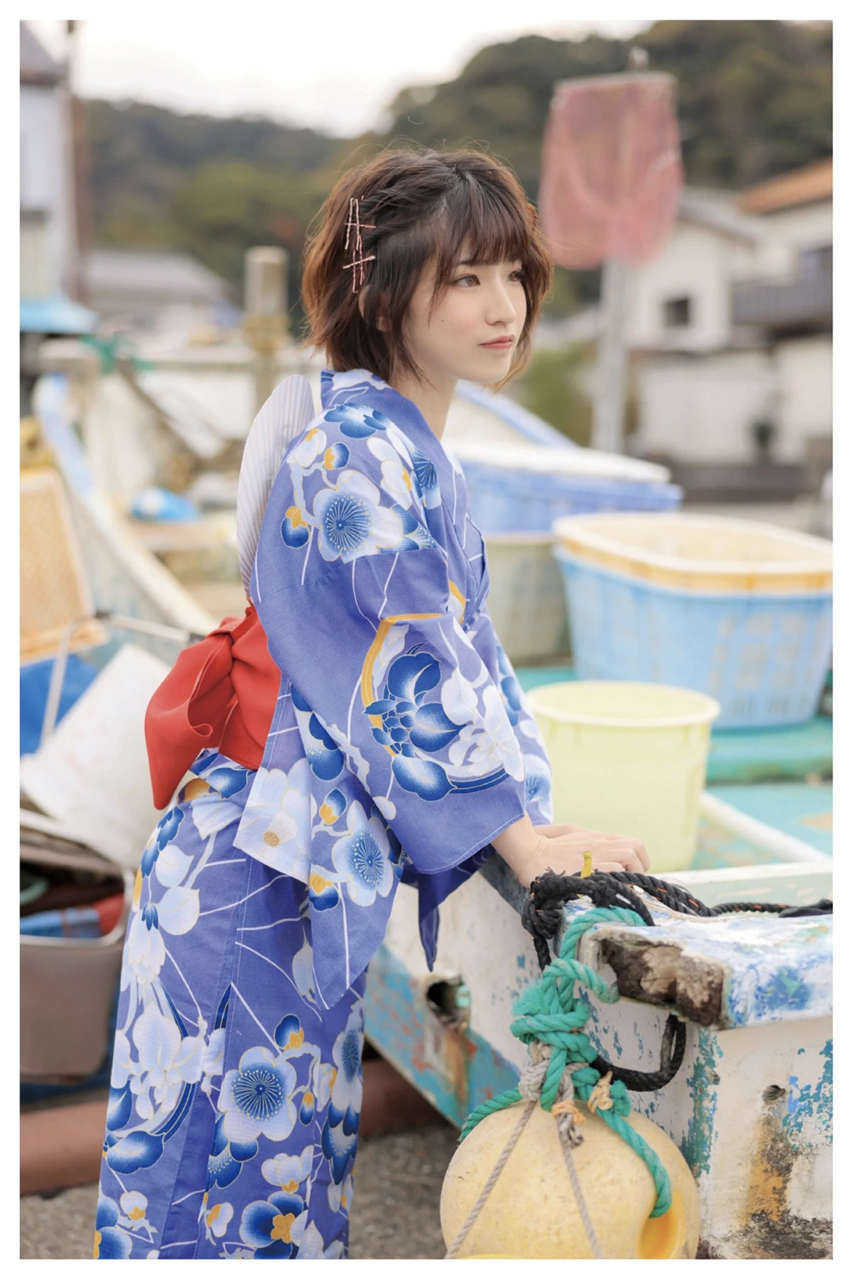 Ran Himeno 姫野らん, ヌード写真集 「綿毛が舞うように」 Set.01