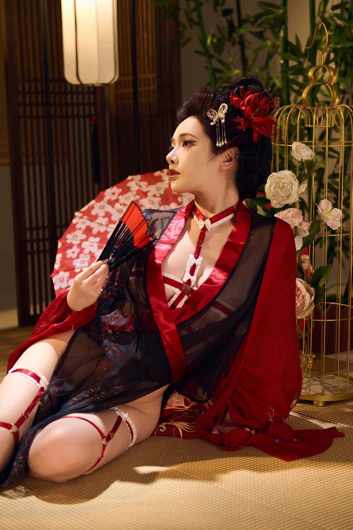 Cosplay 雯妹不讲道理 – 红袖添香