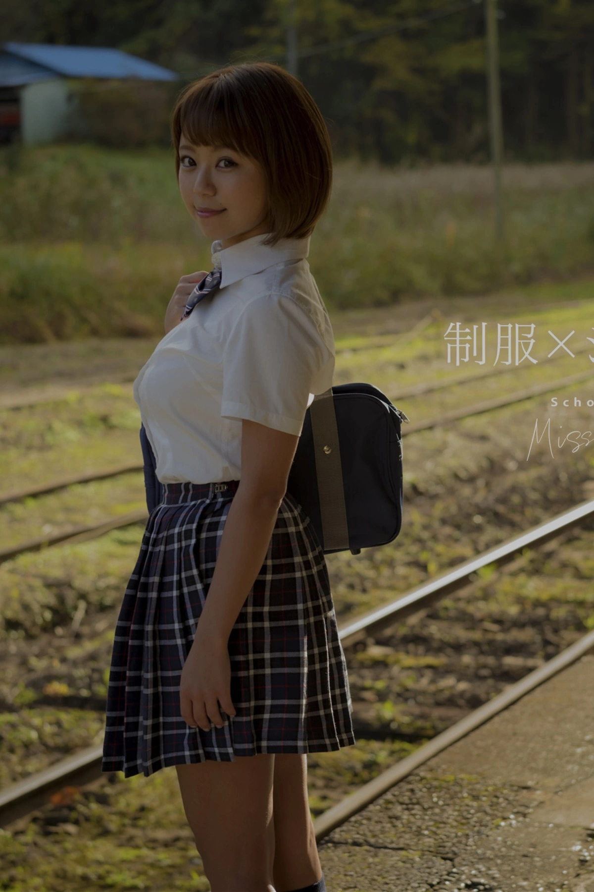 School Uniforms & Miss Short Cut Best 制服×ショートカット Set.03