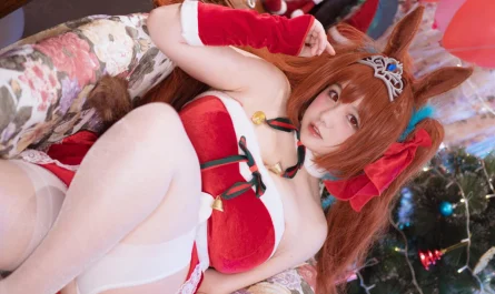 cosplay-阿半今天很开心-–-赛马娘-大和赤骥·绯红的星落之夜