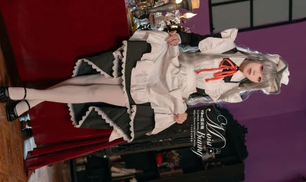 cosplay-黏黏团子兔-–-2月月票特典-『菲奇子女仆』