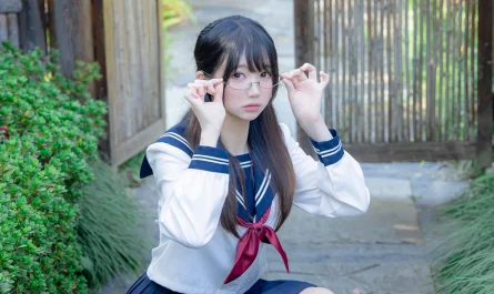 cosplay-nagisa魔物喵-–-真面目な委員長