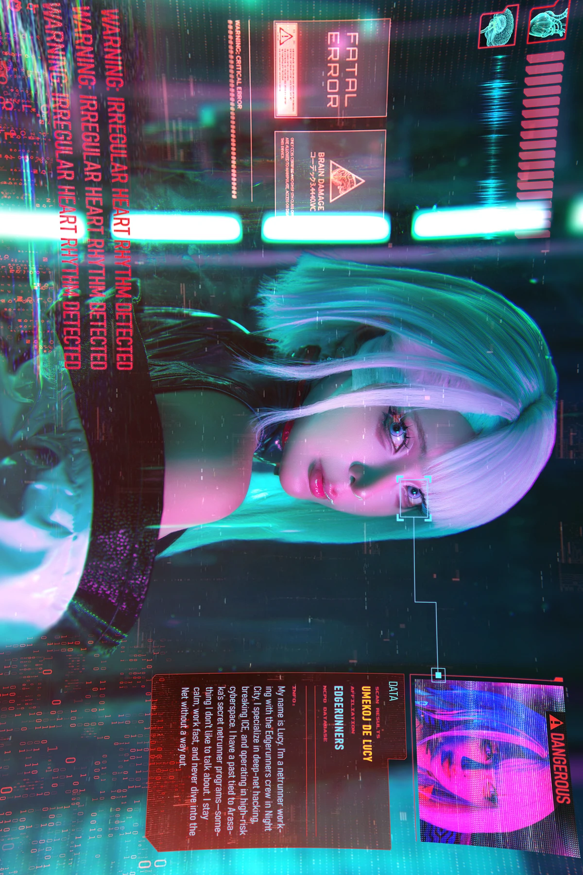 Cosplay Umeko.J – Lucy Cyberpunk Edgerunner Set.01
