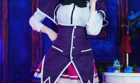 cosplay-hidori-rose-–-akeno-himejima-恶魔高校姬岛朱乃