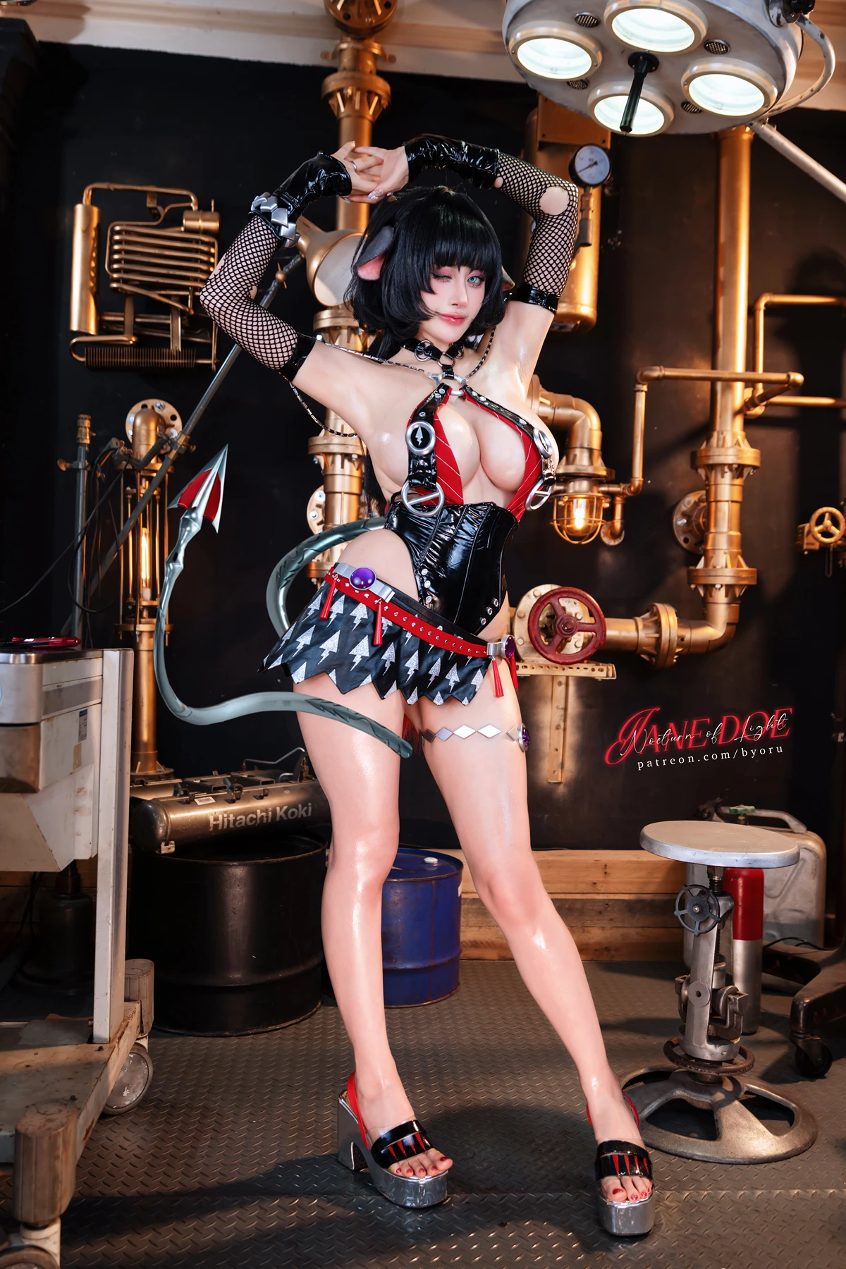 Cosplay 日本性感萝莉Byoru – JaneDoe – Nocturne 绝区零 简·杜-漪光夜曲