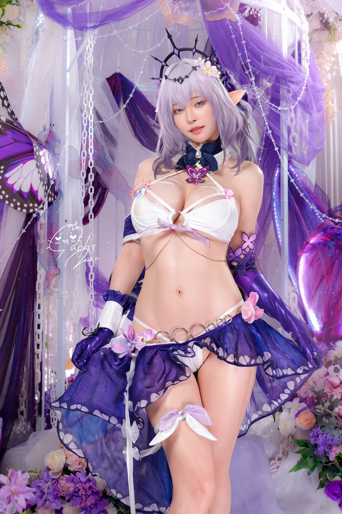 Cosplay Machi馬吉 – 水着 聖女の裏の危ない姿 第一弾