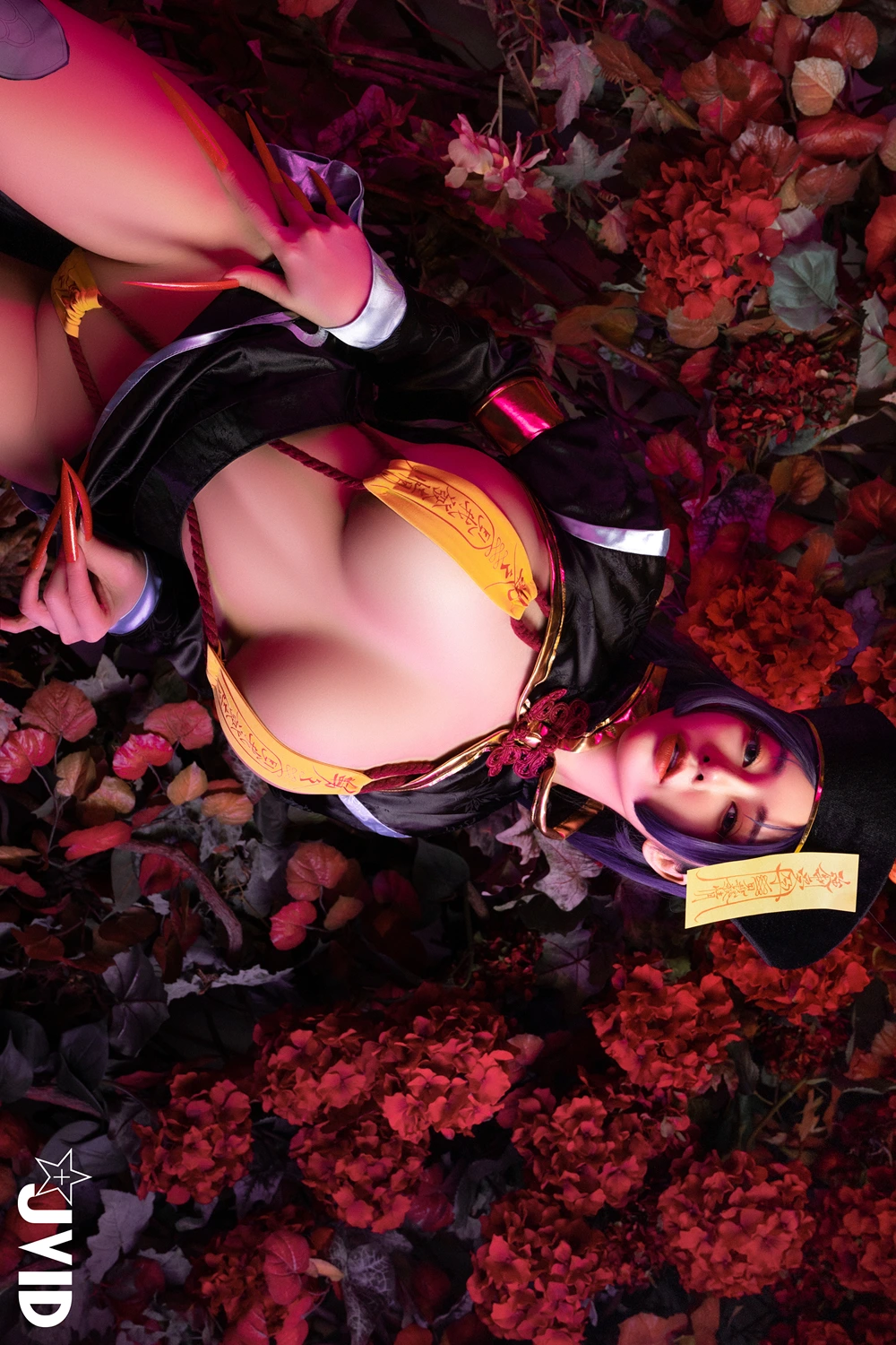 JVID 甜心幫 ღ 安希 – 菰蒲風動縱斜影，殭屍奶光《安希》膣得液滿