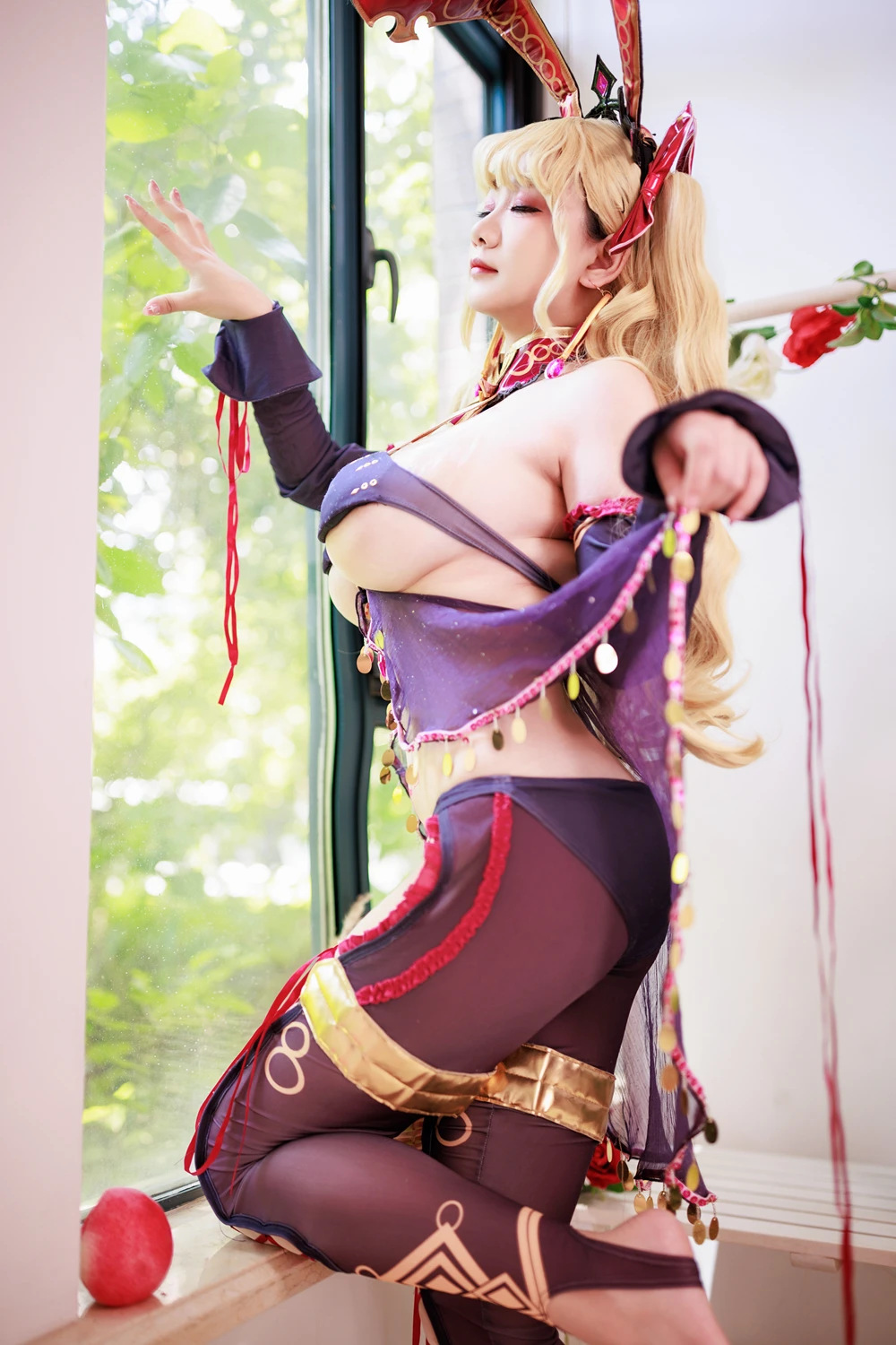 Cosplay 阿雪雪 – FGO 枪凛兔女郎